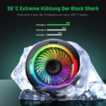 Black Shark FunCooler 6 Magnetischer Handy-Kühler – 20W Gaming Cooler mit RGB-Beleuchtung – Bild 3