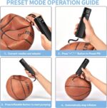 GPUTEK Intelligente elektrische Ballpumpe – präzises Aufblasen mit LCD-Display für Fussball & Basketball – Bild 5