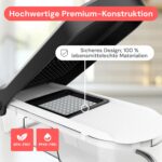Fullstar 6-in-1 Gemüseschneider mit Behälter – Mandoline & Käsereibe Weiß – Bild 5