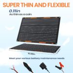 FlexSolar 12V 20W Solarmodul IP67 – Intelligentes Autobatterie Ladegerät für Fahrzeuge & Boot – Bild 5