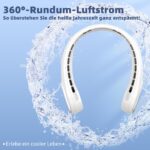 FrSara Nackenventilator mit 4000mAh Akku – Tragbarer Halsventilator für Büro & Outdoor – Bild 5