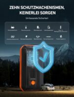 AstroAI B8 Jump Starter – 12V Auto Starthilfe Powerbank für PKW & Motorräder – Bild 5