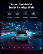 REDTIGER F7NP Dashcam 4K/2,5K Vorne & Hinten – Dual-Kamera mit STARVIS 2 & GPS – Bild 8
