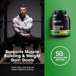 Optimum Nutrition Serious Mass 2.73kg – Weight Gainer Banane mit 1.250 kcal pro Portion – Bild 4