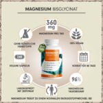 ProFuel Magnesium Bisglycinat 480 Kapseln – 360 mg elementares Magnesium täglich – Bild 2