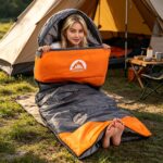 SWTMERRY 3-4-Jahreszeiten Schlafsack – Wasserdicht & leicht für Wandern & Camping – Bild 3