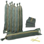 TK THERMALKING 20er Set Sandsäcke 100x25 cm – Hochwasserschutz ungefüllt mit Griffloch
