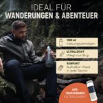 Bachgold Squeeze Wasserfilter 1000ml – Ultraleichter Outdoor-Trinkwasserfilter mit Virus-Filtration – Bild 5