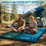 FORRINX Isomatte 200x69 cm mit 9,5 cm Polsterung – Ultraleichte Campingmatte für Outdoor – Bild 6