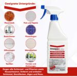 Stoppex Profi Schimmelentferner – Chlorhaltiges Anti-Schimmel Spray für Bad & Fugen – Bild 5