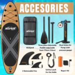 ALLPICK Premium SUP Board Aufblasbar 320cm – Komplettset mit Paddel & Kamerahalterung – Bild 6