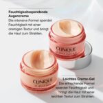 Clinique All About Eyes Rich – Reichhaltige Augencreme mit Hyaluronsäure für alle Hauttypen – Bild 3