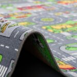 Pergamon Spielteppich beidseitig mit Strassenmotiven – Kinder Teppich für Kinderzimmer – Bild 4