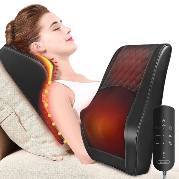 OMASSA Nackenmassagegerät mit Wärme & 3D Shiatsu-Massage – Nacken-, Rücken- & Schultermassage