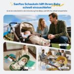 Robofun Kinderwagenschaukler mit USB-C – Automatische Einschlafhilfe für Babys bis 3 Jahren – Bild 8