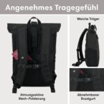 LARKSON Rolltop Rucksack No. 4 mit Laptopfach – Wasserabweisend für Uni, Reisen & Beruf – Bild 5