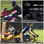 COZOME Motorradhandschuhe Herren mit Touchscreen & Gelenkschutz – Atmungsaktiv für Sommer – Bild 8
