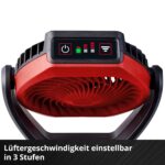 Einhell Akku-Ventilator GC-CF 18/110 Li-Solo – Brushless 18V für flexiblen Innen- & Ausseneinsatz – Bild 7