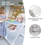 Kinderkraft YUMMY Hochstuhl – Verstellbarer Babystuhl ab 6 Monaten bis 15 kg – Bild 9