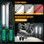 SYLSTAR LED Werkstattlampe mit Sensorsteuerung 2400 Lumen – Duale Arbeitsleuchte mit Magnet – Bild 5