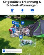 Reolink E1 Outdoor 5MP PTZ WLAN Überwachungskamera – 3X Zoom & Vollfarb-Nachtsicht – Bild 4
