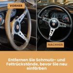 Leder-Lenkrad-Reparatur-Set schwarz – Furniture Clinic Lederpflege für Autos – Bild 3