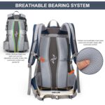 Mountaintop 40L Wanderrucksack – Trekkingrucksack mit ergonomischem Tragesystem für Herren & Damen – Bild 4