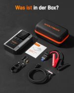 WOLFBOX 4000A Starthilfe & Luftkompressor – 88.8Wh Powerbank für Fahrzeuge & Mobile Geräte – Bild 9