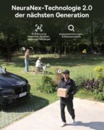 Baseus Security X1 Pro Dual 3K Überwachungskamera – KI-Tracking mit Solarpanel & Farbnachtsicht – Bild 4