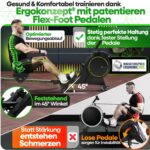 Tretmann RIVO Rudergerät klappbar – Ganzkörper-Heimtraining bis 150 kg mit Wirbelstrombremse – Bild 6