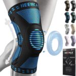 NEENCA Kniebandage mit Patella Gel Pads & Federstabilisatoren – Medizinische Kniestütze