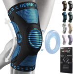 NEENCA Kniebandage mit Patella Gel Pads & Federstabilisatoren – Medizinische Kniestütze