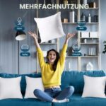 Utopia Bedding Kissenfüllung 40x40 cm 4er Set – Sofakissen mit Faserfüllung – Bild 7