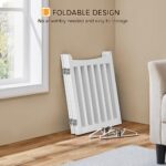 Yaheetech Absperrgitter 60,5 x 201,5 cm – Faltbares Hundegitter für Treppen & Küche – Bild 8