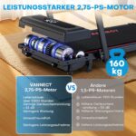 VANNECT Walking Pad – Klappbares Laufband mit 9% Steigung & App-Steuerung bis 150 kg – Bild 5