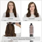 BaByliss Smooth Finish 1200 Warmluftbürste mit Ionen- & Keramiktechnologie – 4-in-1 Styling für Volumen, Glanz & Glättung – Bild 6