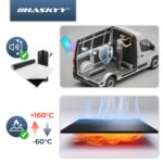 HASKYY Alubutyl Dämmmatte 2mm 2qm – Selbstklebende Schalldämmung für KFZ – Bild 4