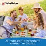 Veddelholzer XXL 33L Kühltasche mit Tragegurt – Isolierte Thermotasche für Picknick & Camping – Bild 7