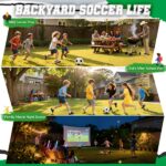 Happy Jump Pop-Up Fussballtor 152x110 cm – Faltbares Trainingstor für Garten & Familie – Bild 10