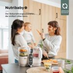 Babymoov Nutribaby Plus Mineral Beige – 6-in-1 Babynahrungszubereiter mit Dampfgaren & Mixen – Bild 3