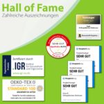 feela® Orthopädisches Sitzkissen Medium – Ergonomisches Design mit Memory-Schaum für Büro & Auto – Bild 7