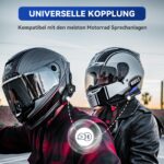 LEXIN G2P Motorrad Bluetooth Headset – Kommunikationssystem für bis zu 6 Personen, Doppelpack – Bild 6