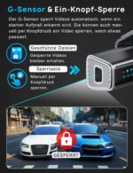 Navycrest Q7 Dashcam 4K+1080P Vorne Hinten – Dual Auto Kamera mit 5GHz WiFi & Parküberwachung – Bild 4