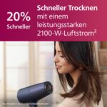 Philips Haartrockner 5000 Series mit ThermoShield & Ionisierung, 2.300 W – Schnelles Trocknen & Haarschutz, BHD510/20 – Bild 4