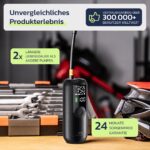 Woowind LP1 Akku Luftpumpe – 150 PSI Kompressor für Auto, Fahrrad & Motorrad – Bild 8