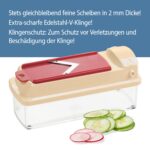 Genius Nicer Dicer Smart 6-teilig – Multifunktionaler Gemüseschneider für Würfel & Scheiben – Bild 5