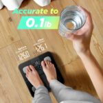 Runstar Körperanalysewaage – 15 Messwerte mit App-Synchronisierung bis 180 kg – Bild 3
