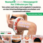 TESMED CELLULITE Manueller Anti-Cellulite Massageroller mit patentierter Rollentechnologie – Made in Italy, klinisch getestet – Bild 5