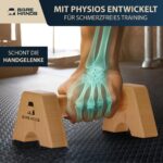 Bare Hands Liegestützgriffe 2er Set – Holz Parallettes für Calisthenics & Handstand – Bild 7