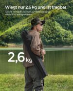 SONGMICS 2er Set Campingstuhl bis 150 kg – Tragbarer Klappstuhl mit Getränkehalter – Bild 6